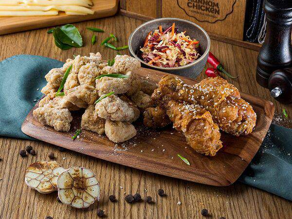 Kannam Chicken - Сет №1. 2 вкуса: филе и ножки