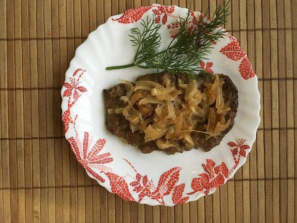 Кафе Мария - Жареная говяжья печень