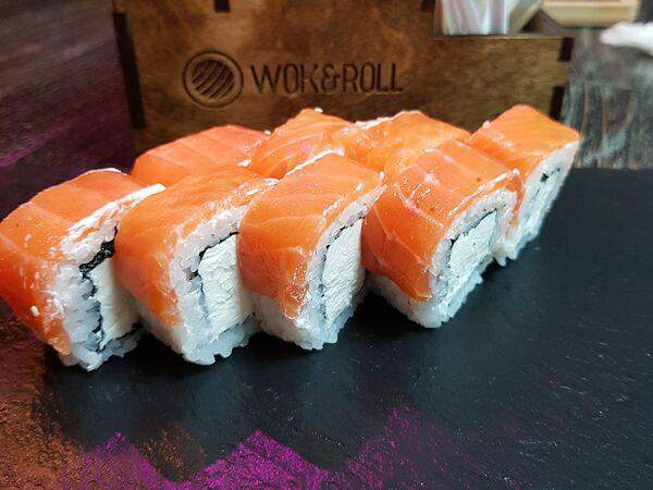 Wok & Roll - Ролл Филадельфия сливочная