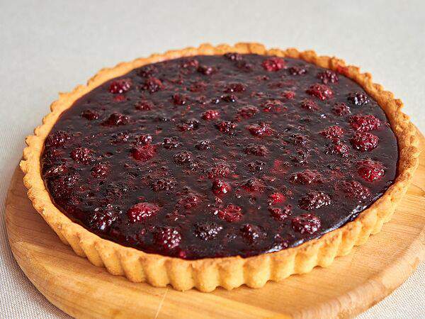 Pirogi Chita - Пирог песочный с ежевикой