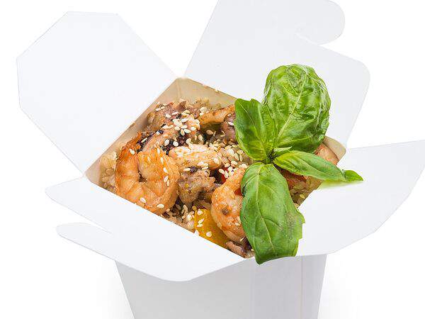 Суши фикс - Рис с креветками