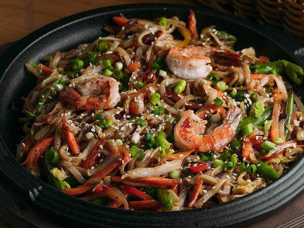 Бульвар - Удон с креветками