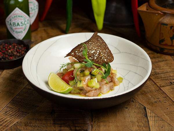 La Vaca - Севиче из креветок