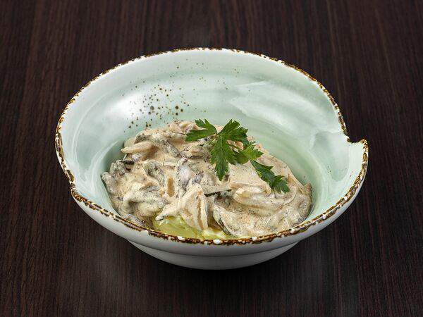 Veranda - Бефстроганов с картофельным пюре