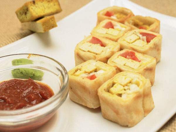 Кафе вегетарианской кухни Радхика - Ролл Бесоме