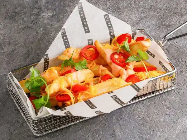 Ketch Up - Острый картофель с сыром и перцем халапеньо