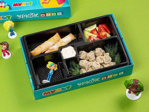 Урюк - Комбо с пельмешками из телятины и игрушка