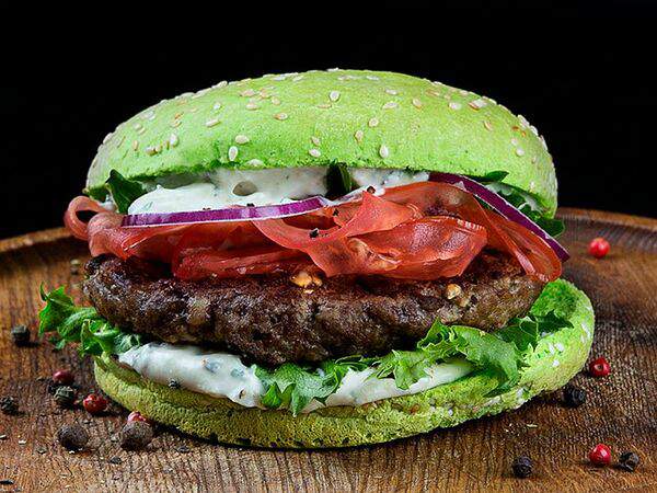 Стейк давай - Бургер с соусом дорблю