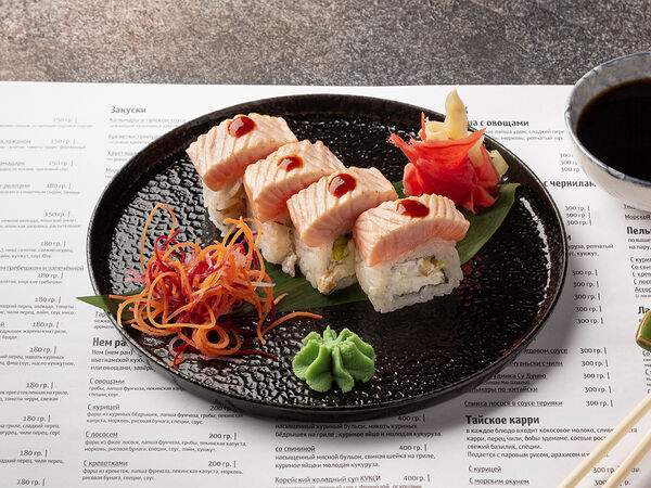 Tasty Box - Филадельфия татаки с креветками темпура