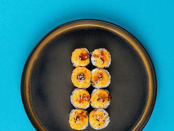 Ресторан честных цен - Тёплый ролл с гребешком