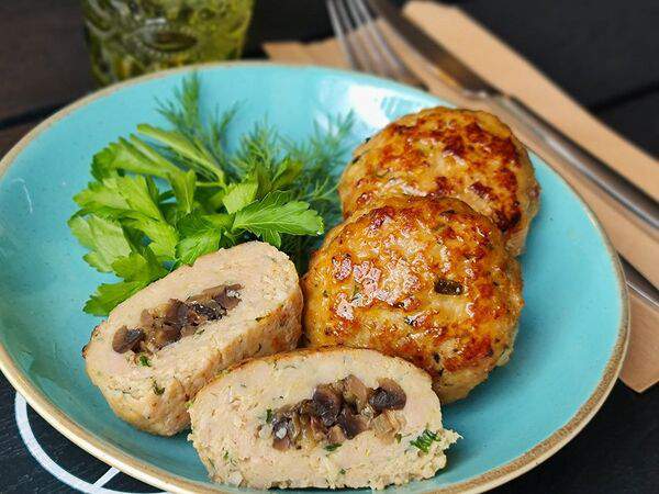 Щэлям - Зразы с грибами