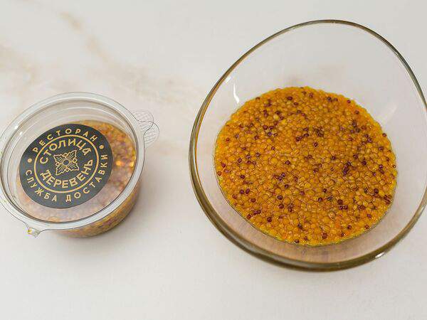 Столица деревень - Горчица в зёрнах дижонская Апельсин