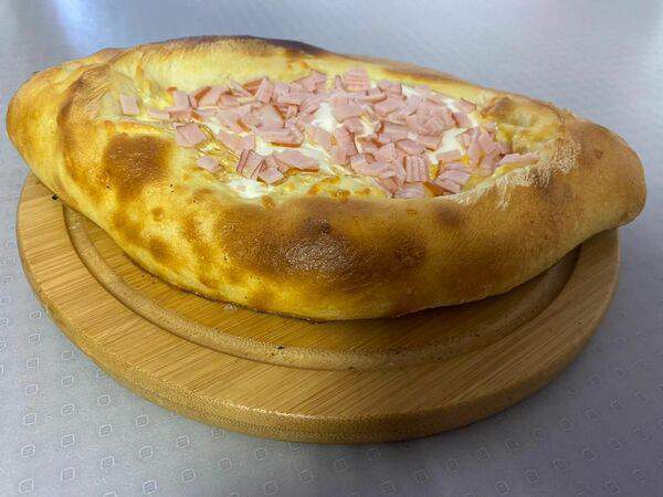 Браш-пицца - Аджарский хачапури с беконом