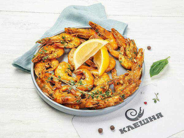 Клешня - Креветки в карри