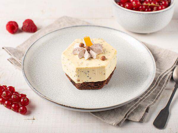 Бахетле - Пирожное Чиа-персик