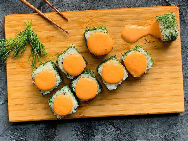 Пицца Сан - Ролл Спайси краб