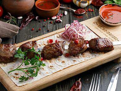 Казан Мангал Kazan Mangal - Шашлык из баранины