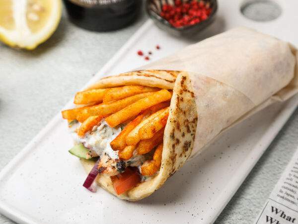 The Gyros Bistro - Гирос Гермес с курицей на гриле