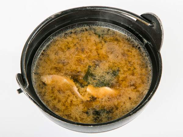 Тако - Мисо-суп с лососем