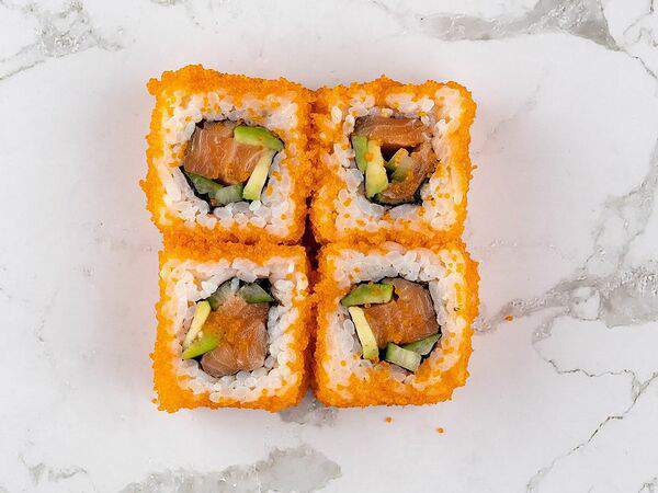 Васаби - Ролл Калифорния с лососем