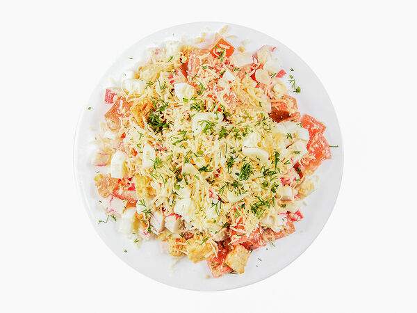 Easy Pizza - Крабовый с сыром и томатами