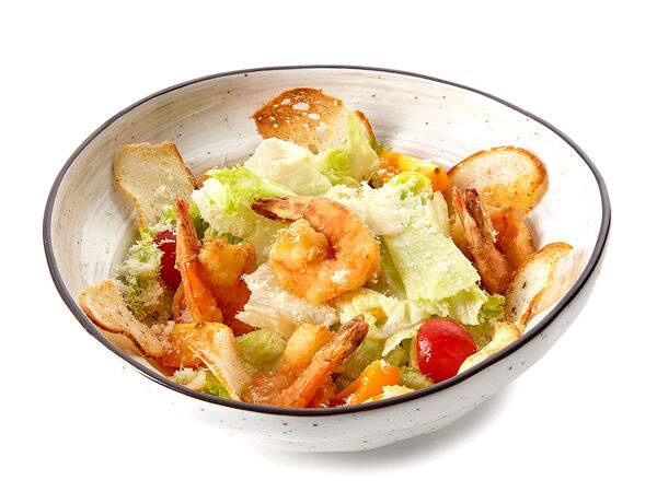 Mama Donna - Салат Цезарь с креветками