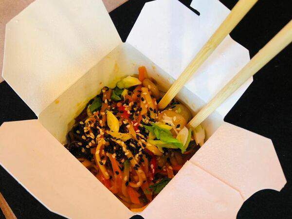 Barber Bar - Лапша пшеничная с морепродуктами