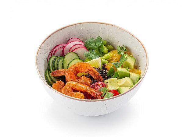 Шоколадница - Поке с тигровыми креветками