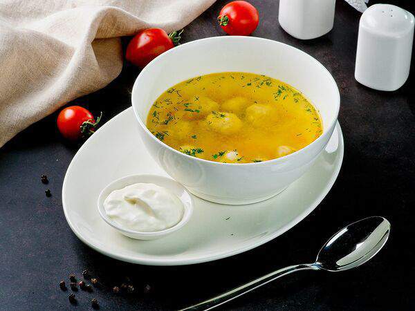 Грильяж - Суп с фрикадельками