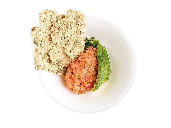 Del Papa - Тартар из малосольного лосося