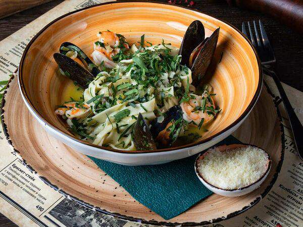 Дублин - Паста с морепродуктами