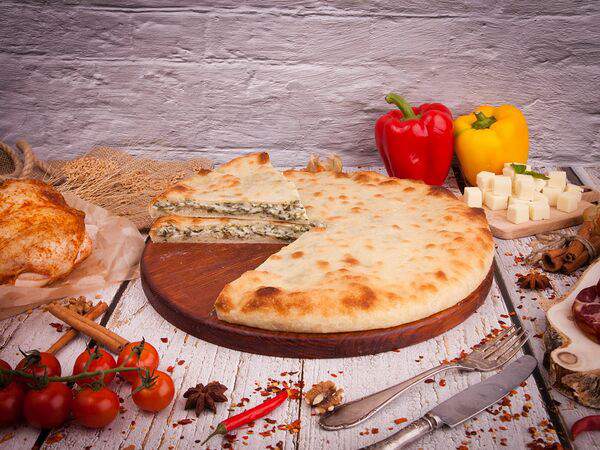 Осетинские пироги и пицца - Пирог с капустой