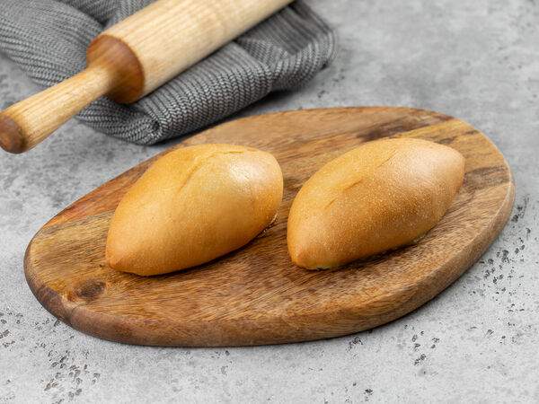 Покровские пекарни - Пирожок с зеленым луком и яйцом