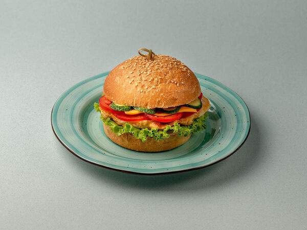 Гурман Булкинъ - Бургер с куриным филе