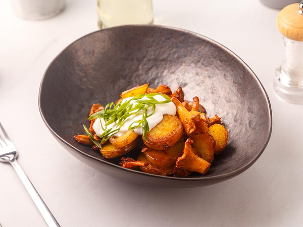 Гурмерия De Paris - Жареный картофель с лисичками