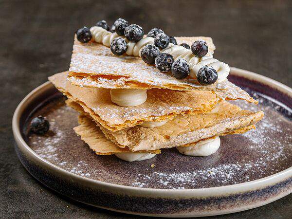 12 - Мильфей с ягодами