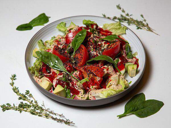 Холодец - Салат со слабосоленым лососем