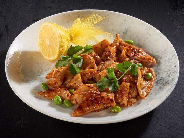 Осака - Кальмары на гриле