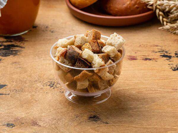 Кафе Шале - Сухарики к супу