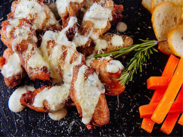 Коптица BBQ - Крылышки Блю Чиз