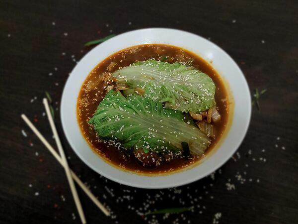 Ариран - Мясо в соусе с морепродуктами (говядина)