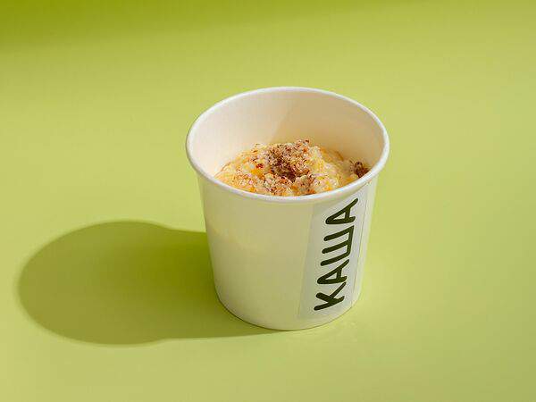 Greenbox - Каша пшенная на миндальном молоке с тыквой и курагой