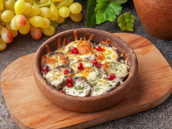 Хинкальная - Запеченные шампиньоны под сыром