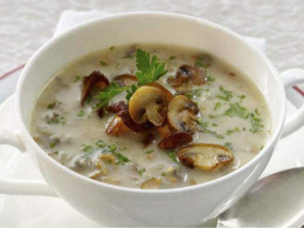 Сенсей - Сливочно-грибной суп