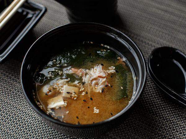 Per se - Мисо суп с копченым крабом