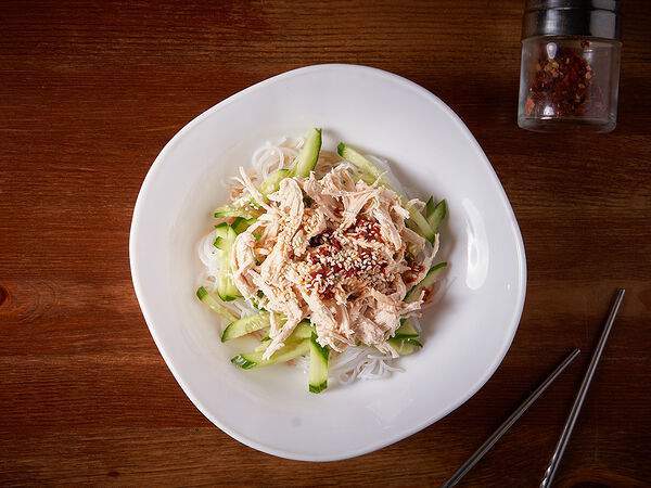 Дыхание вока - Курица Бань-Бань