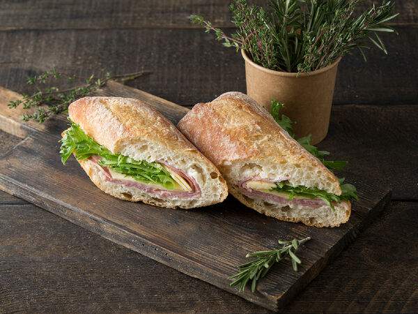 ЛюдиЛюбят - Сэндвич с ветчиной и сыром