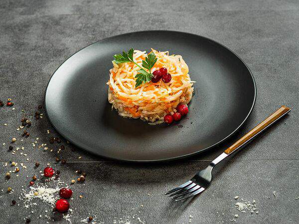 Бургер удачи - Квашеная капуста с клюквой