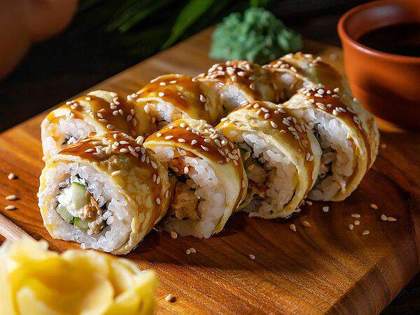 Ramburger - Ролл Тамаго Унаги