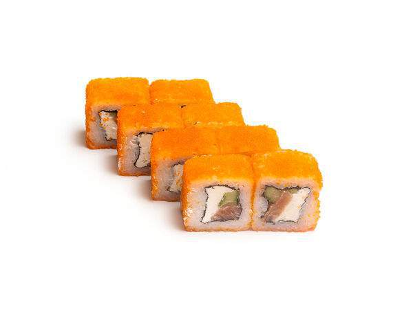 7Pizza & Sushi5 - Ролл Калифорния с лососем